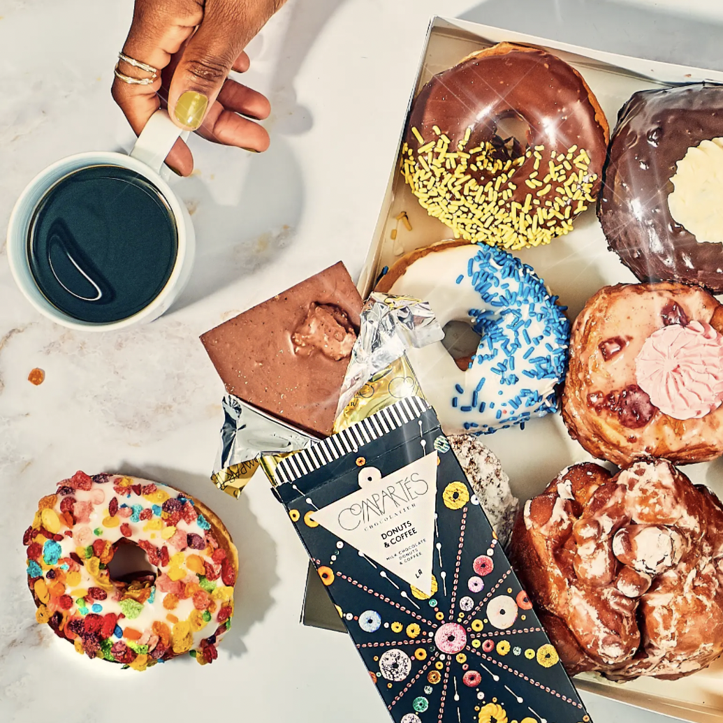 Donuts & Coffee Milk Chocolate Bar