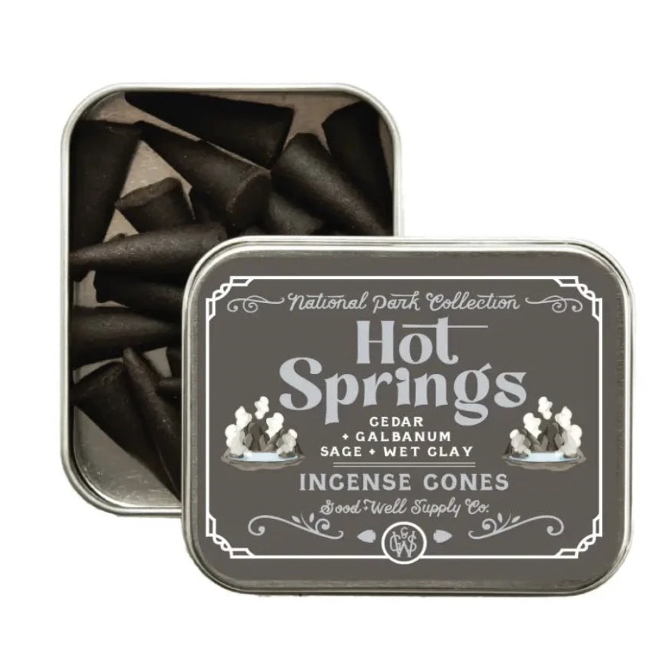 Hot Springs Incense Cones