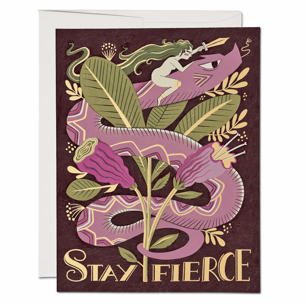 Fierce Snake Card