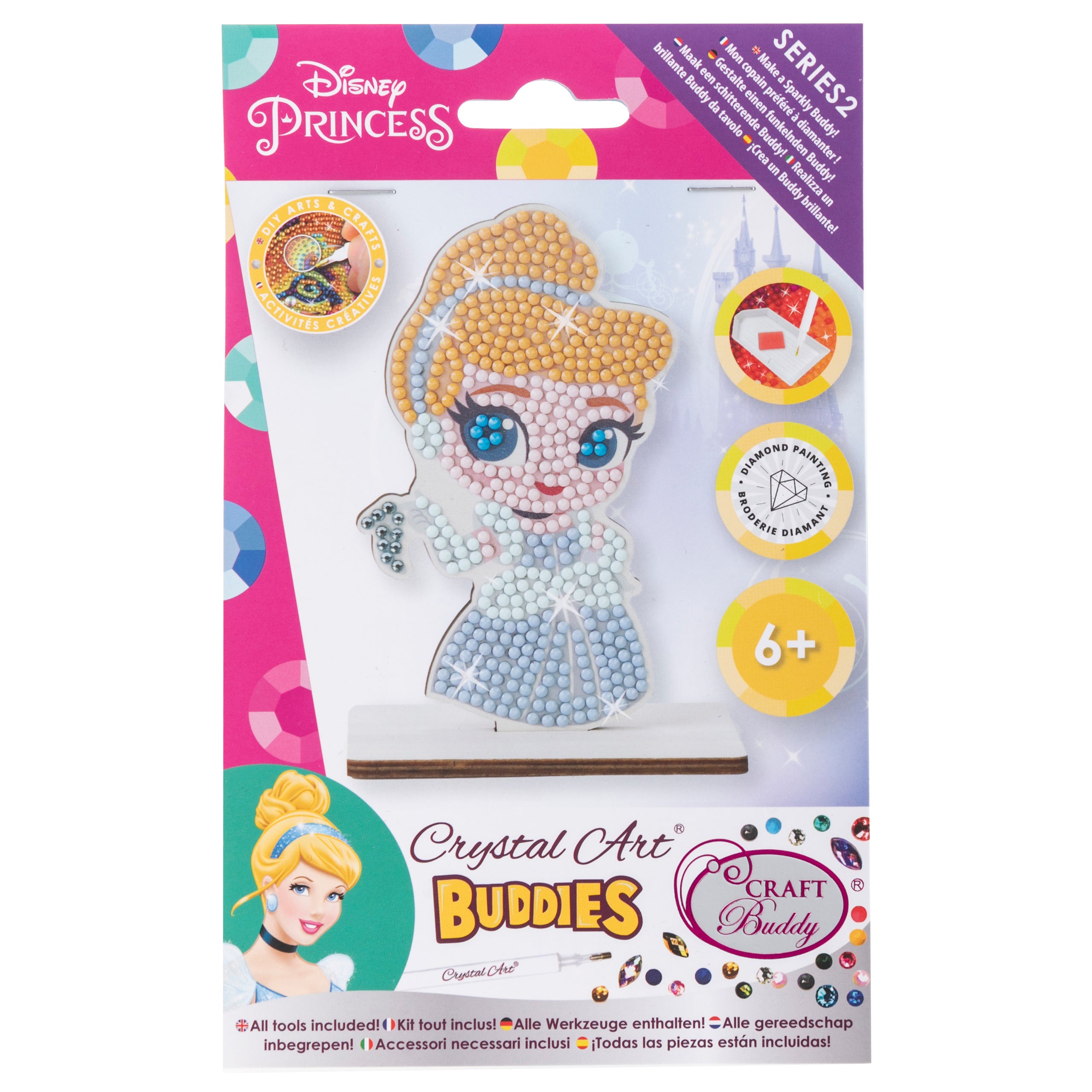 Craft Buddy Crystal Art Buddies Series 1 - Belle