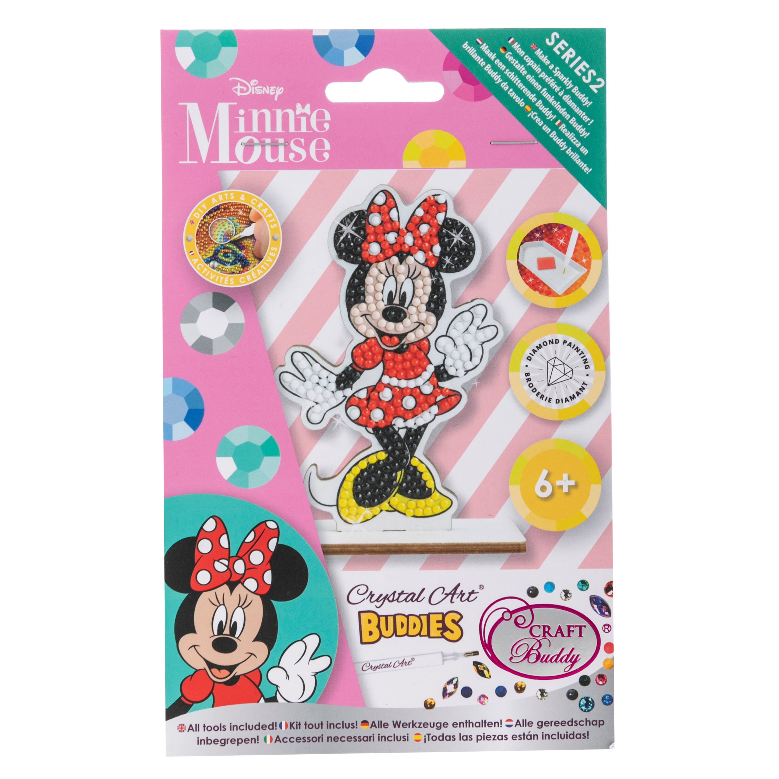 Craft Buddy-Crystal Art Buddies-Crystal Art Buddies - Mickey