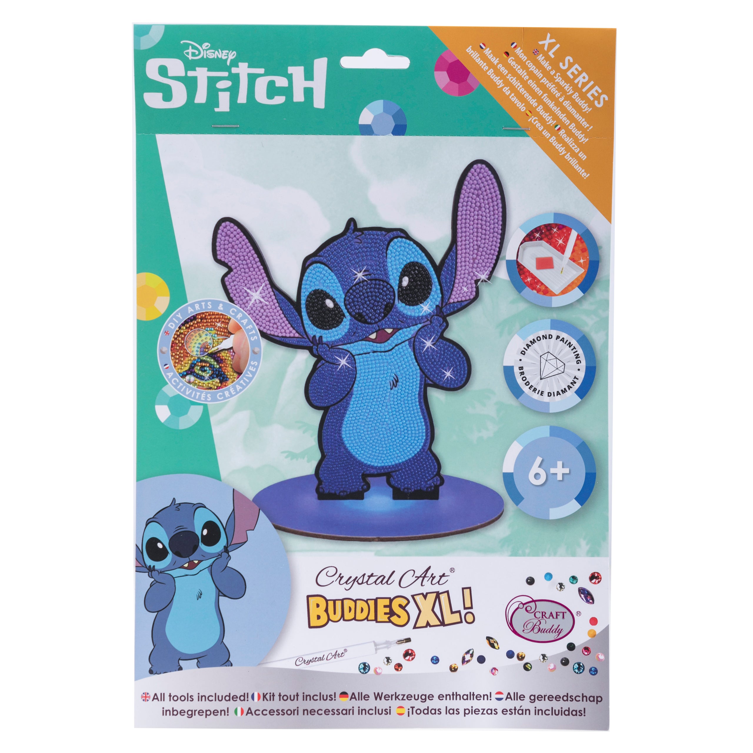 Disney Lilo & Stitch Figural Mood Light | 8 Inches Tall