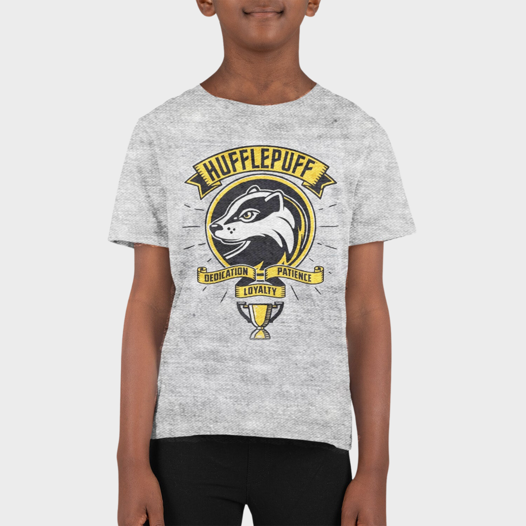 Harry Potter Hufflepuff Crest T-Shirt | Kids Clothing