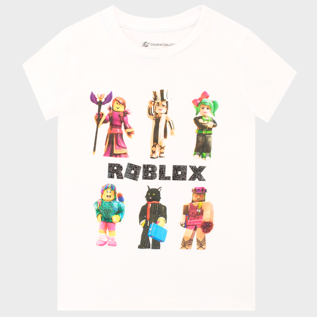 Roblox Christmas Characters Kids Printed T-shirt Various Sizes 