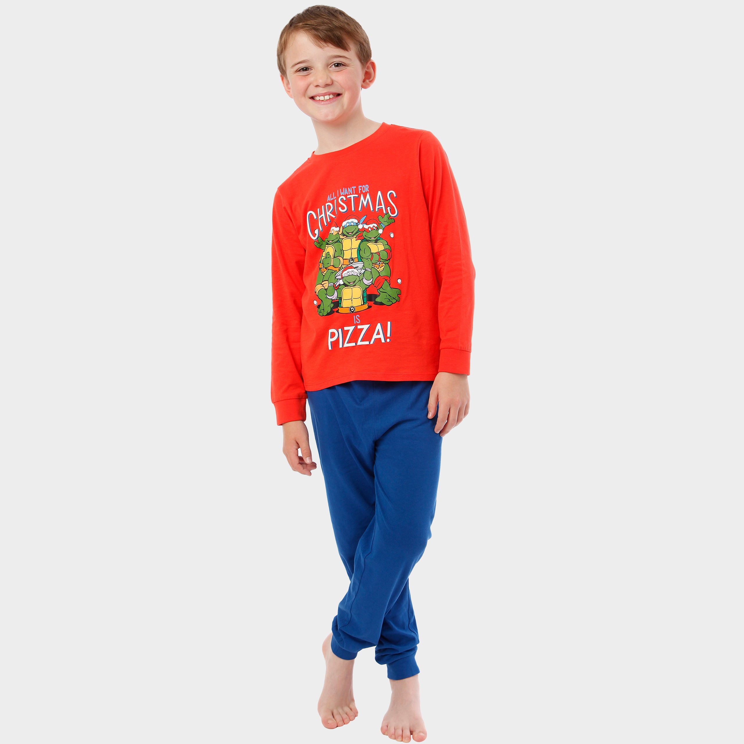 Teenage Mutant Ninja Turtles Boys Onesie | Kids All in One Sleepsuit  Pyjamas | Want a Pizza This? PJs | TMNT Nightwear Pajama