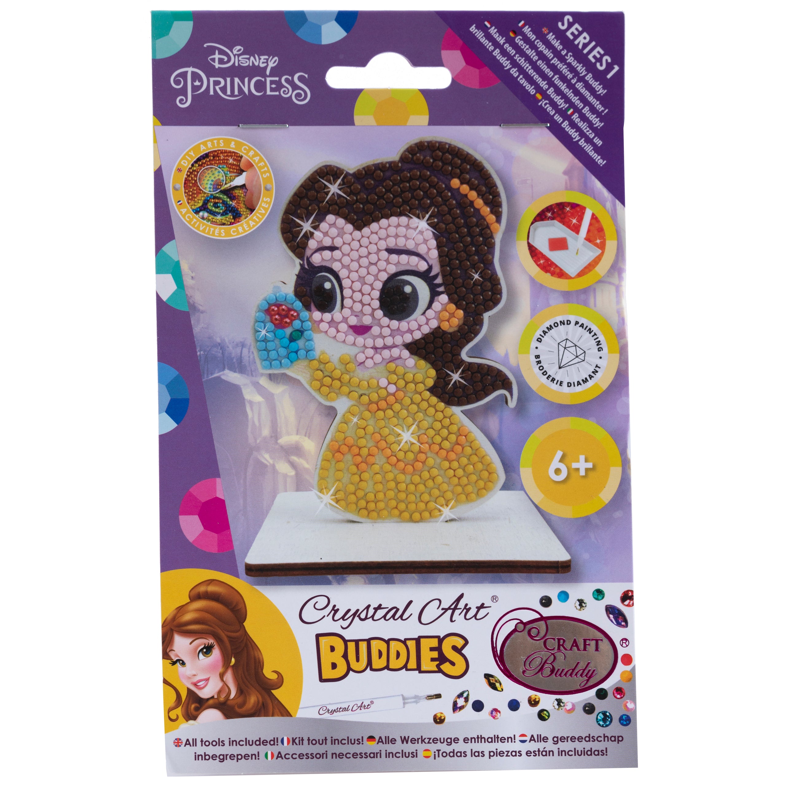 Belle Beauty And The Beast Crystal Art Buddy