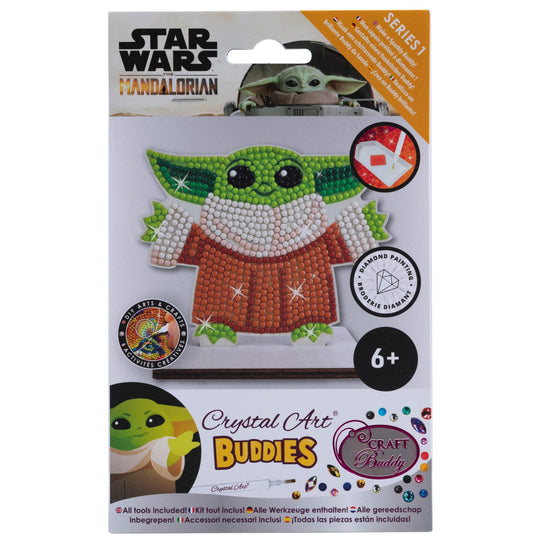 Grogu Star Wars Crystal Art Buddy Image 1