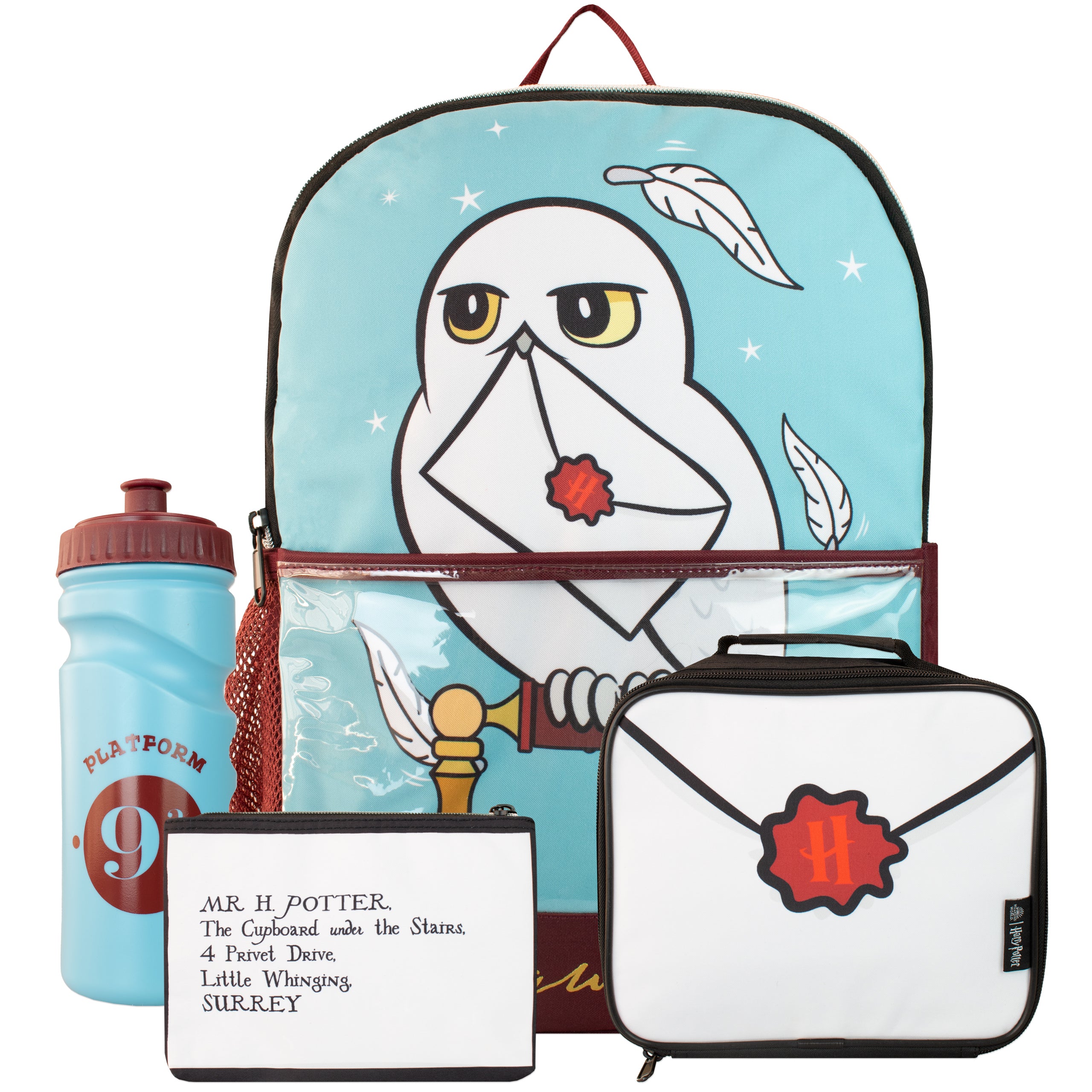 Harry Potter School Backpack Bag Lunch Bag Set #harrypotter