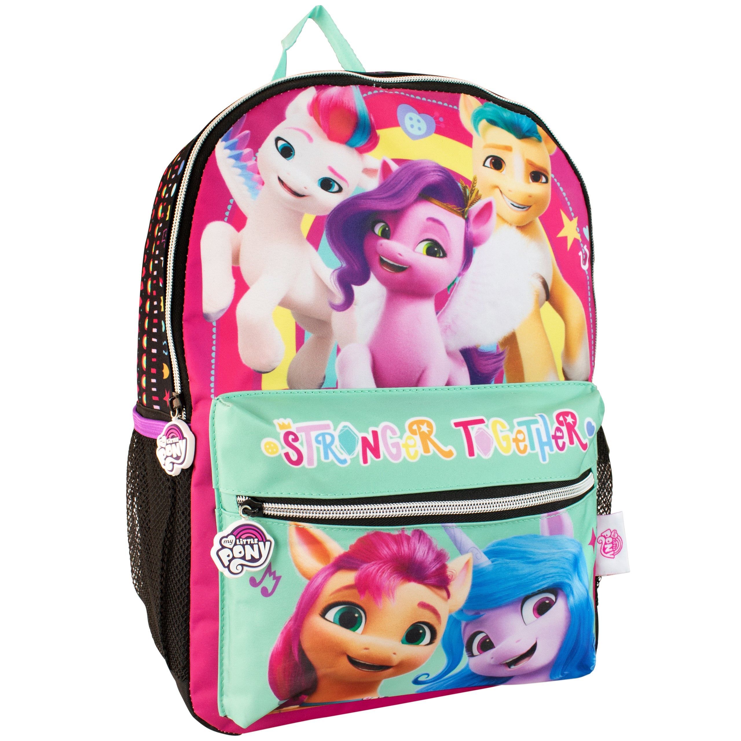 Amazon.com: Leap Year My Little Pony Art & Activity Backpack | Resealable,  Zipper Backpack with Adjustable Straps | Travel Ready Activities :  Clothing, Shoes & Jewelry