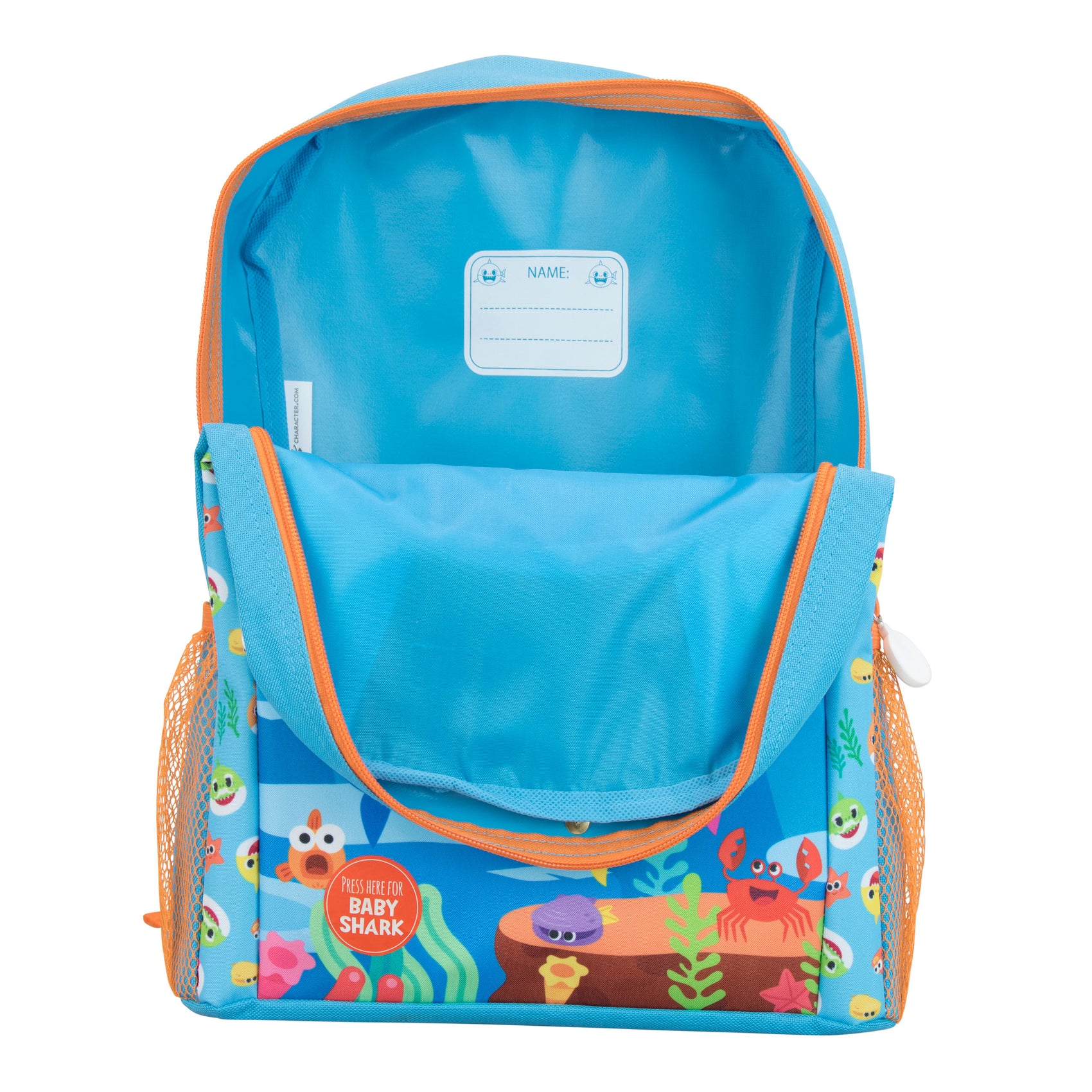 baby shark mini backpack