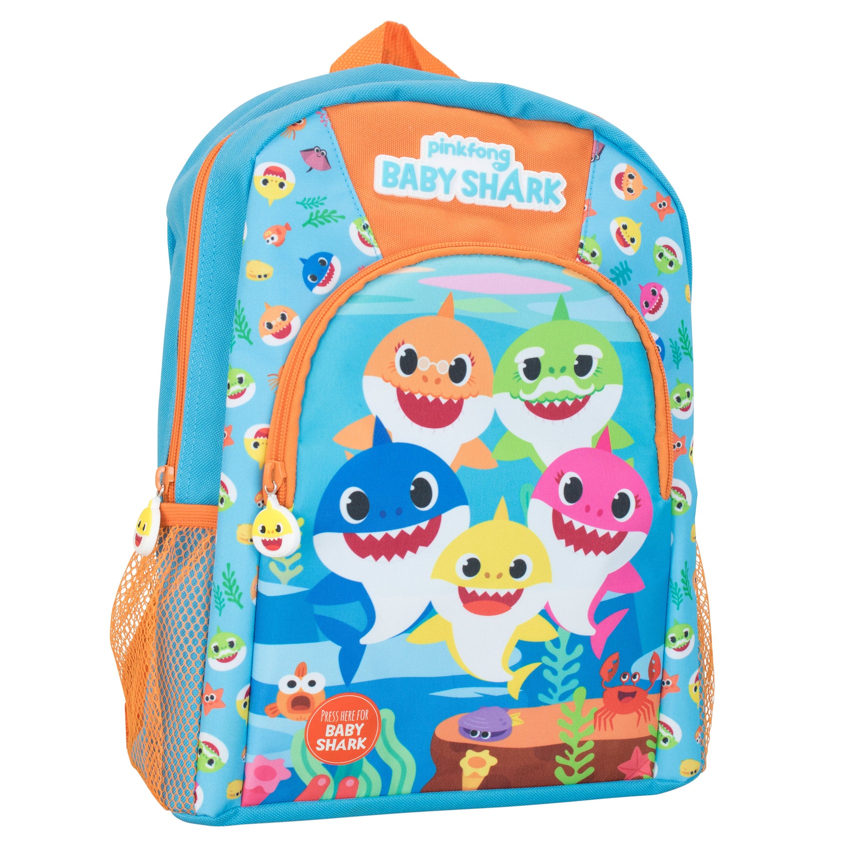 baby shark mini backpack