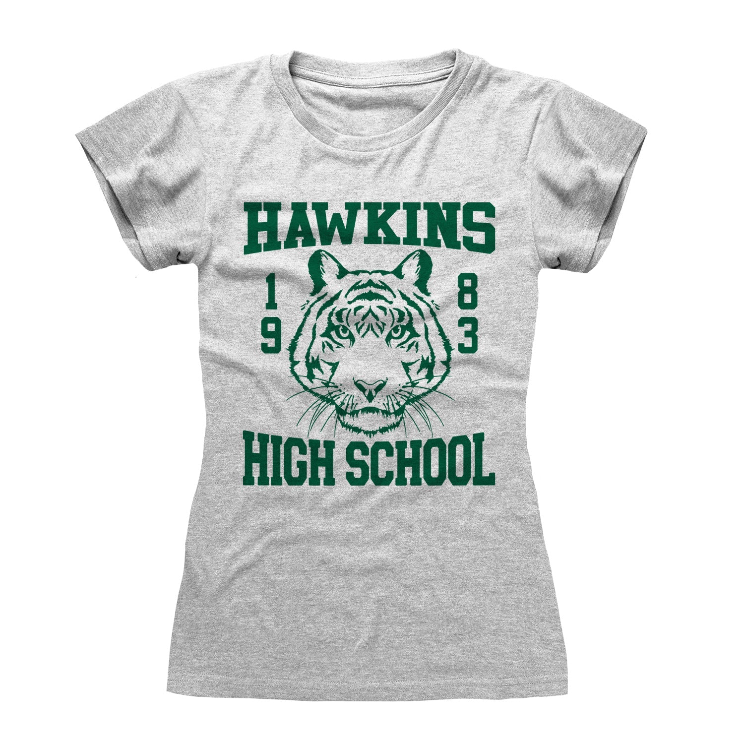 Hawkins High School Stranger Things One Eleven Black T-Shirt - Anynee