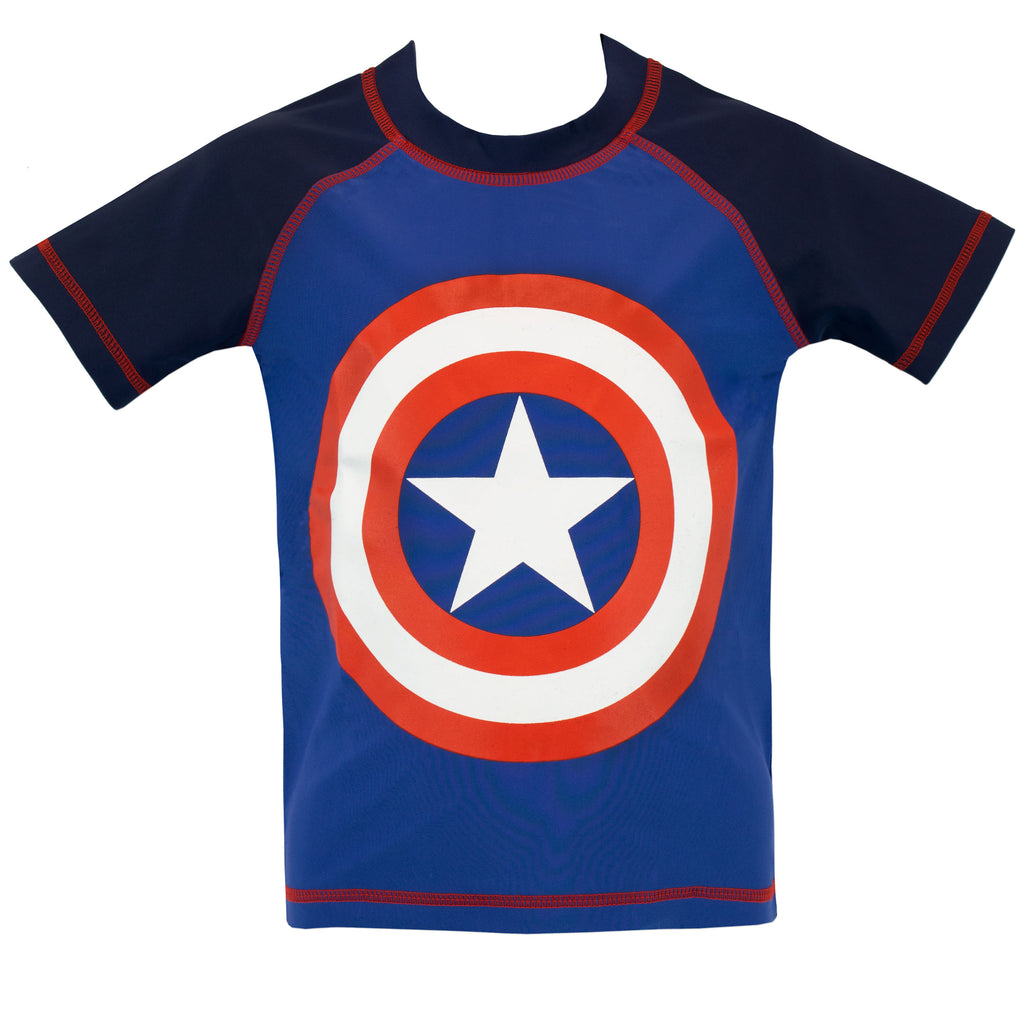 Buy Kids Captain America Swim Set I Character.com Official Merchandise