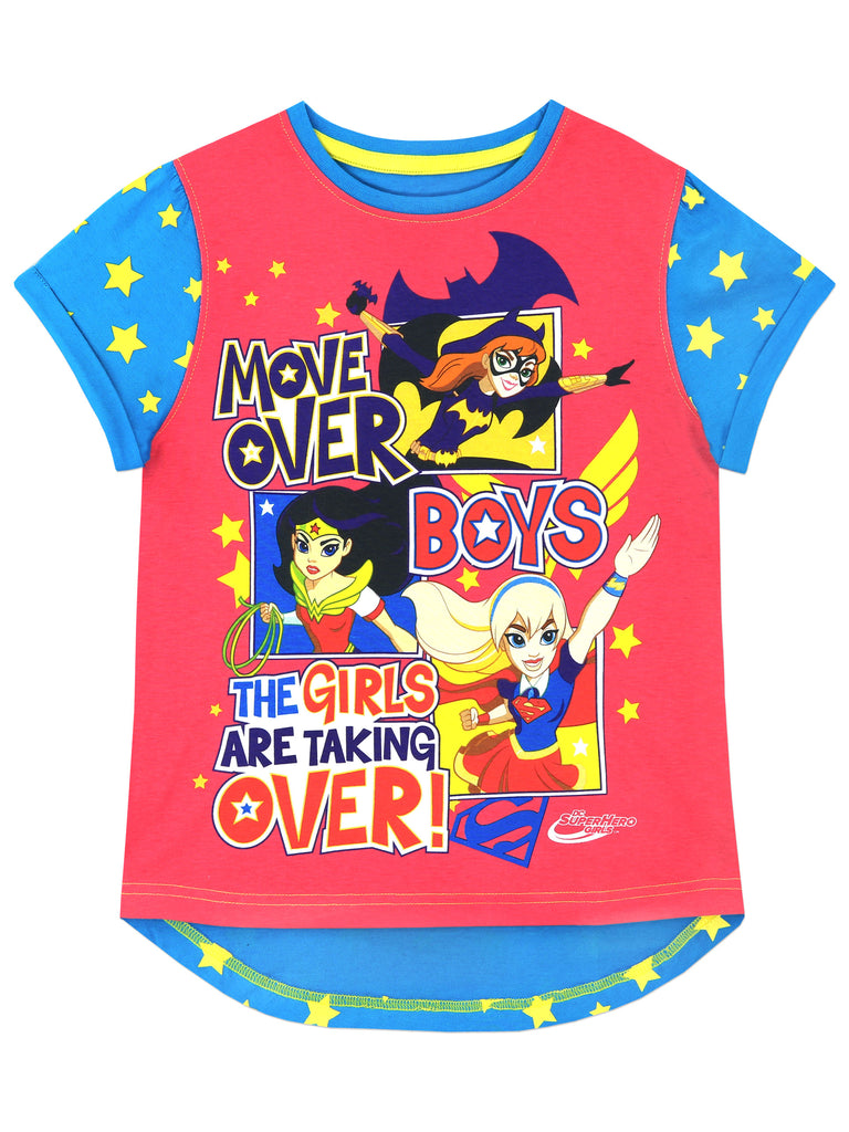 Buy Girls DC Superhero T-Shirt | Kids | Character.com Official Merchandise