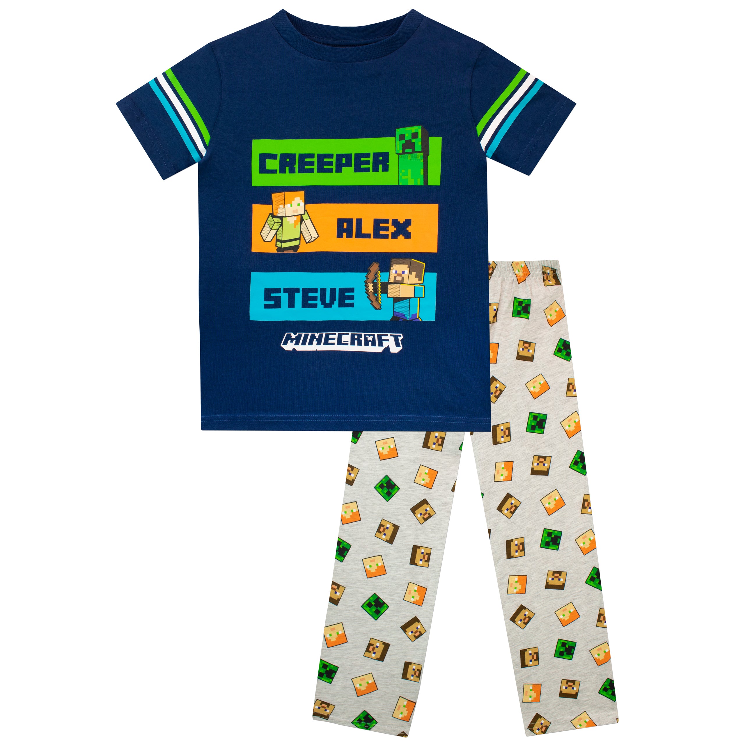 Minecraft Pyjamas Kids Character