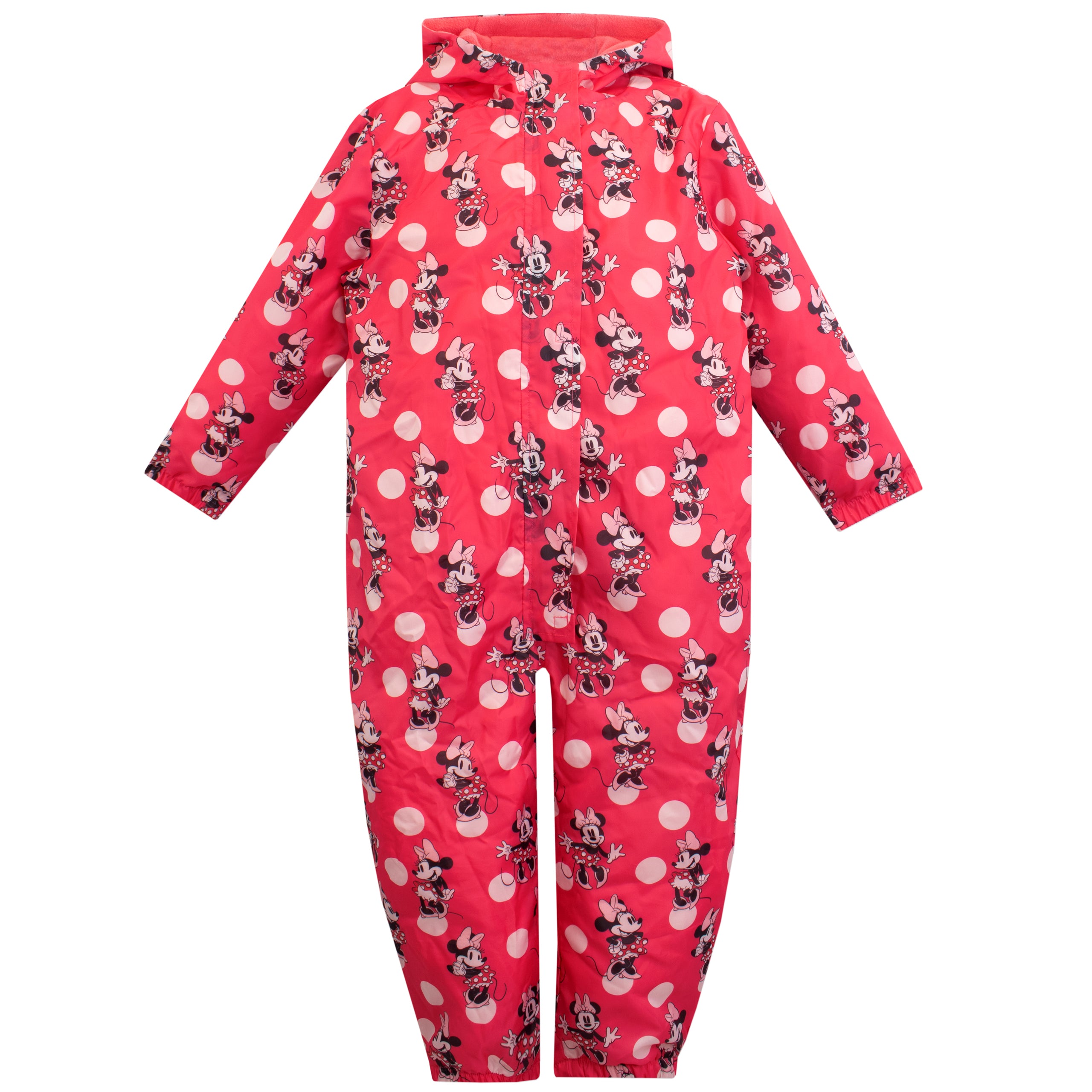 Minnie Mouse Toddler Girl's Dot Polyester and Fleece Pants Pajama