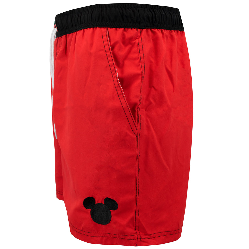 mens mickey mouse swim trunks