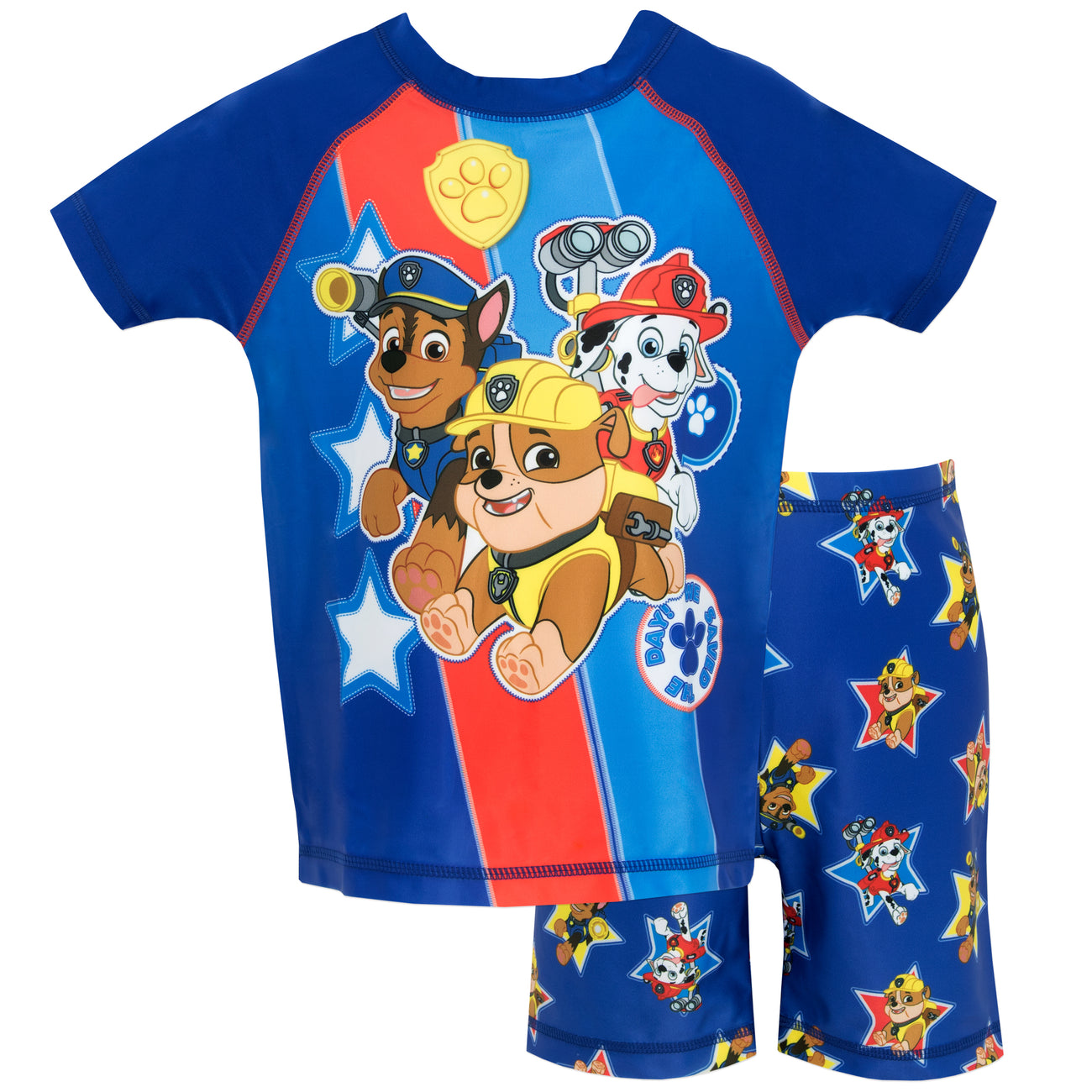 Buy Paw Patrol Two Piece Swim Set - Chase, Marshall and Rubble ...