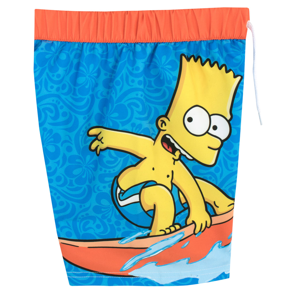 simpsons swim trunks