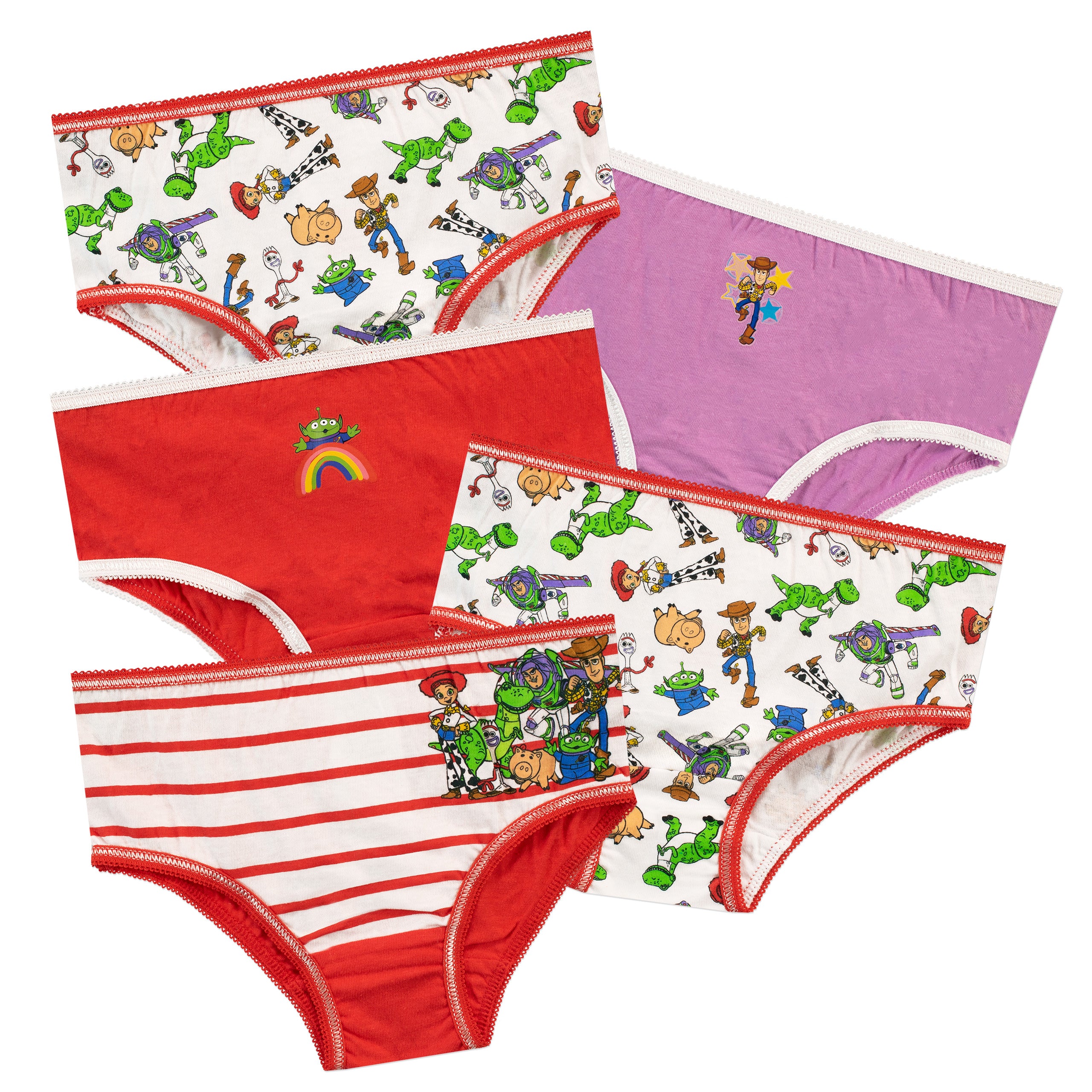 Disney Boys 2T 3T Underwear Cars Buzz Lightyear Toy Story