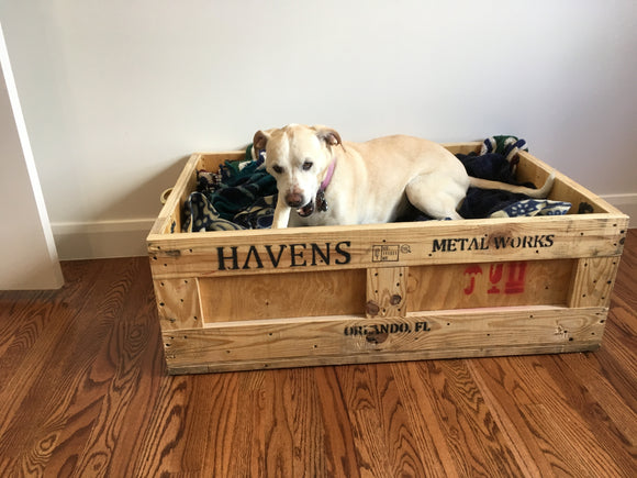 havens metal sink crate