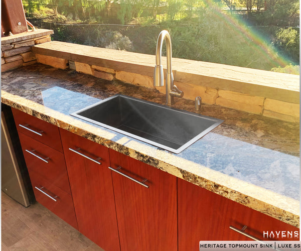 Outdoor Kitchens Luxury Sinks Fire Pits Countertops Havens