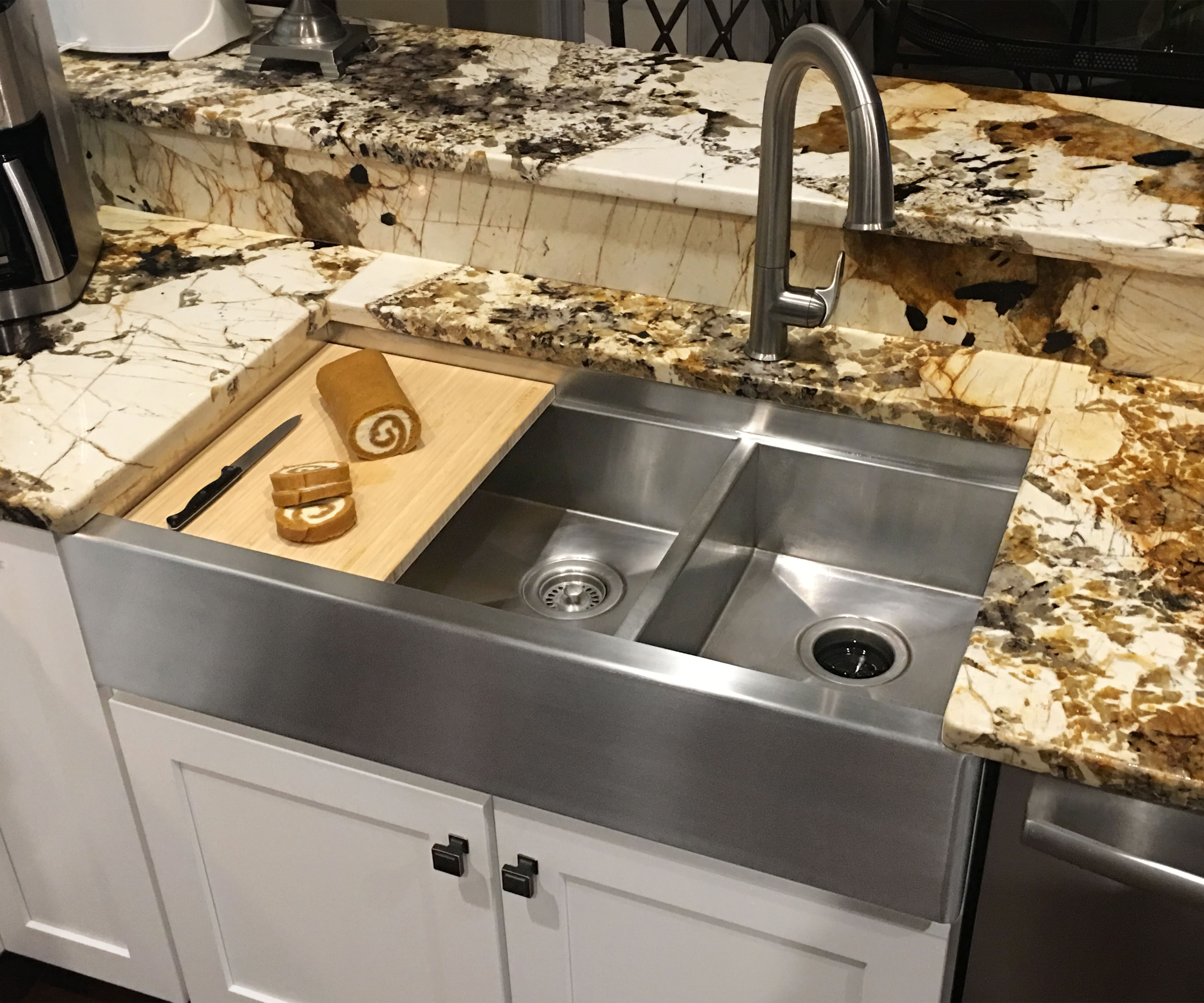 Heritage Stainless Farmhouse Sink Prestige Havens Luxury Metals