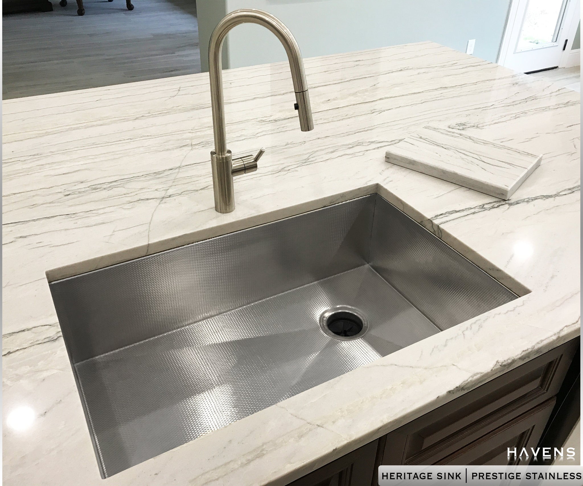 Heritage Stainless Undermount Sink Prestige Havens Luxury Metals