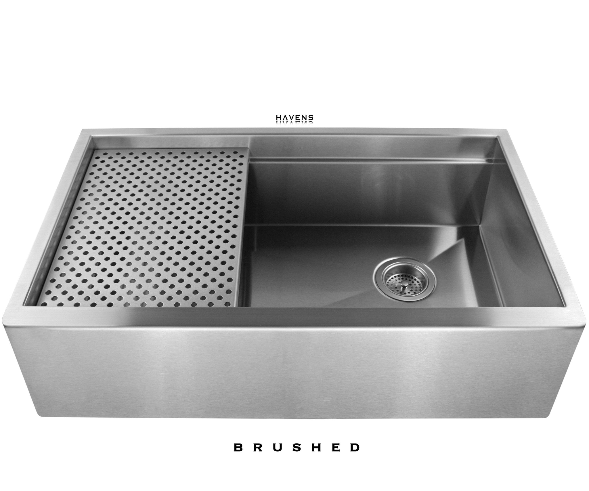 Legacy Farmhouse Sink Brushed Stainless
