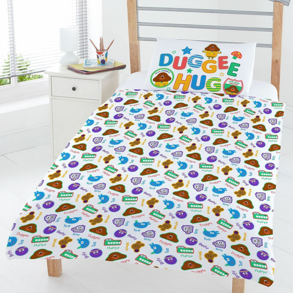 hey duggee cot bed set