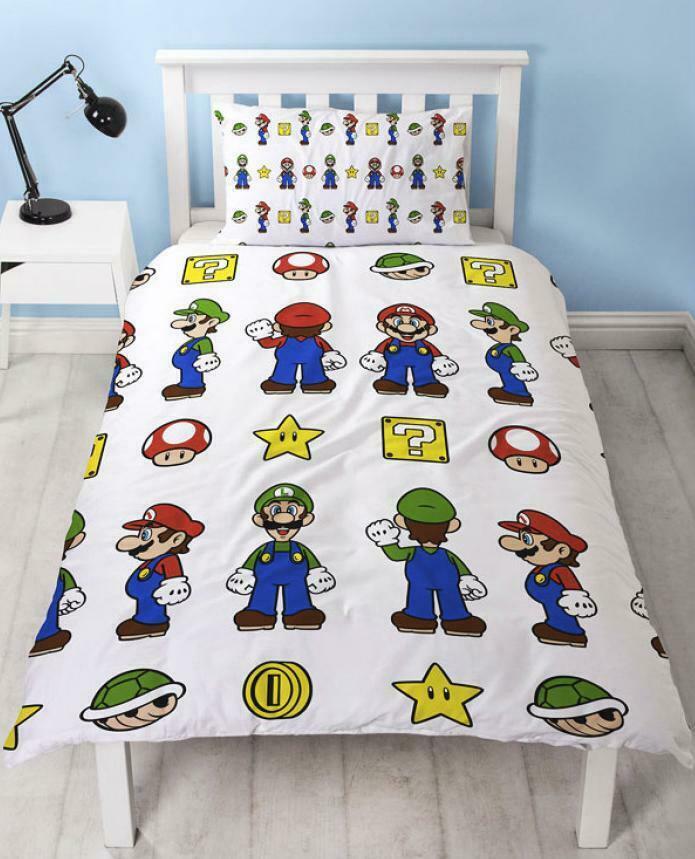 mario quilt covers