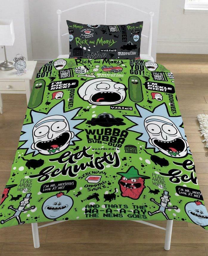 rick and morty doona cover