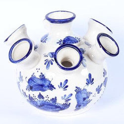 delft blue tulip vase