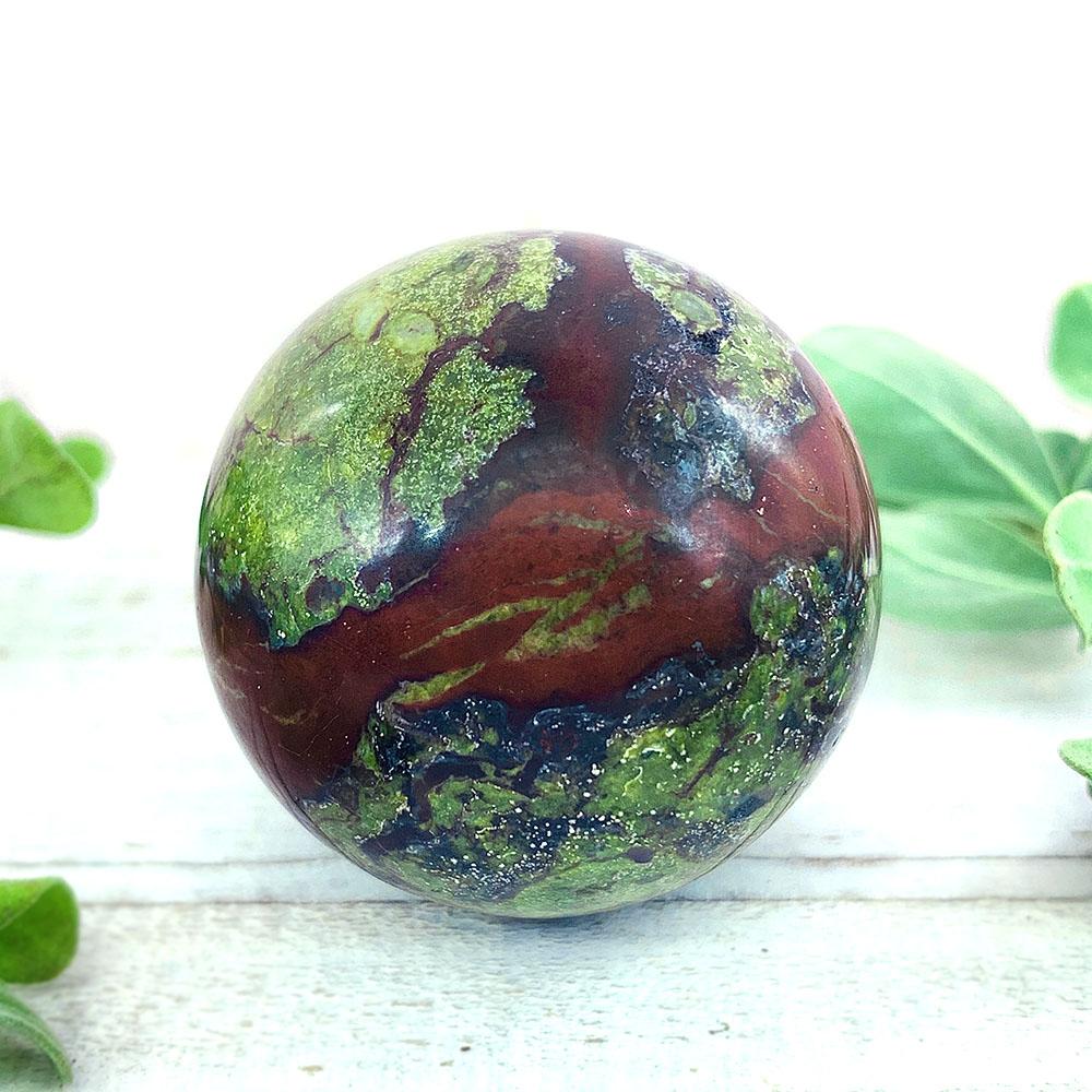 Dragon Blood Jasper Healing Crystal Ball 30mm 40mm Natural Handmade Stone Sphere For Reiki Meditation Chakra Energy Soul Charms