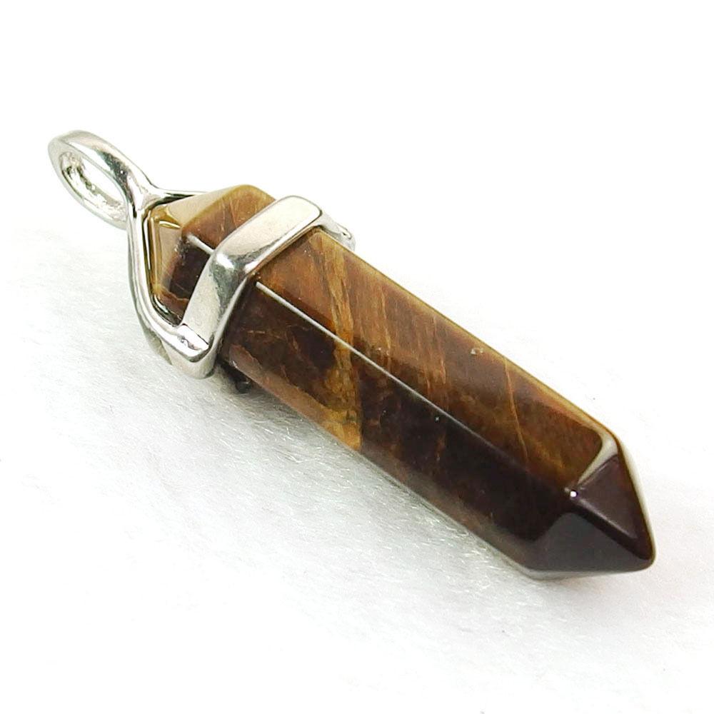 tiger eye stone pendant