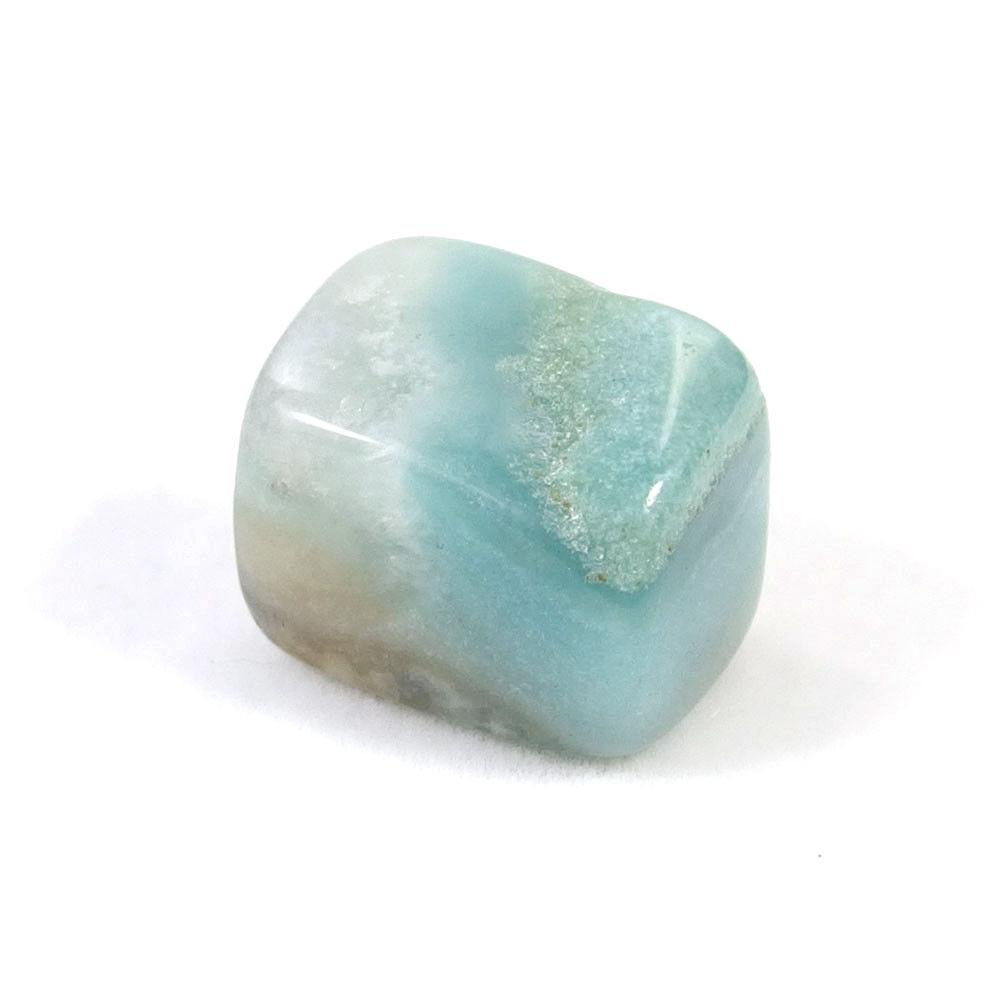 Amazonite Healing Crystal Tumbled Stone 2cm Natural Hand Carved Polished Stone For Reiki Meditation Chakra Energy Soul Charms