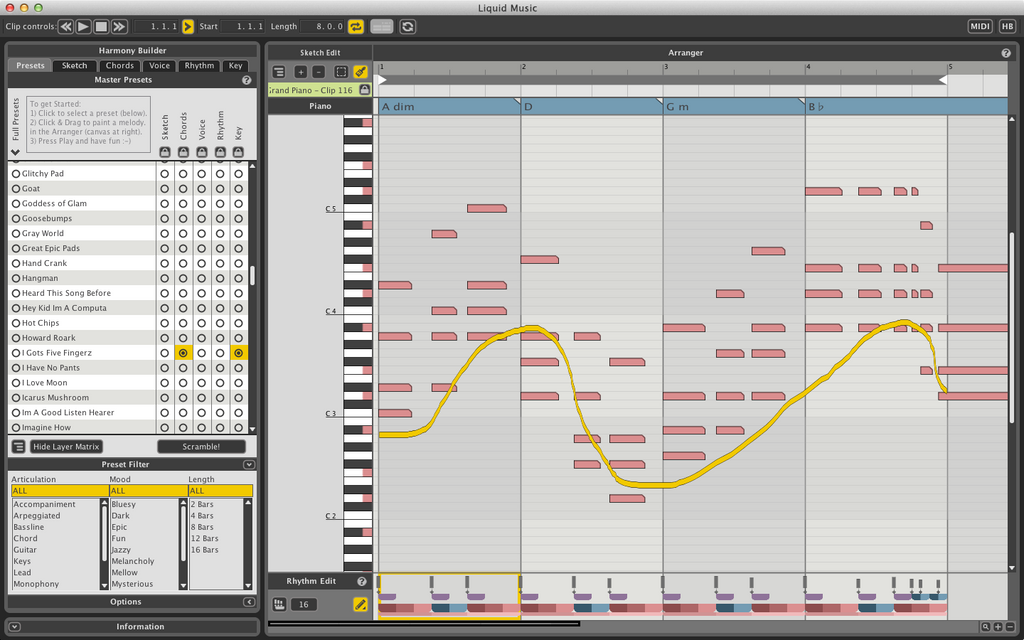 liquid rhythm beat creation software