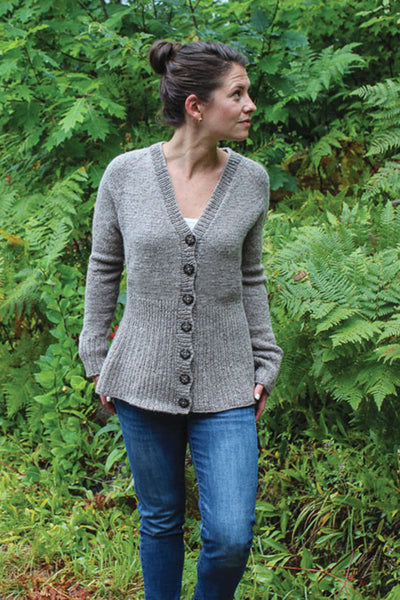 Westley Cardigan Knitting Pattern Harrisville Designs