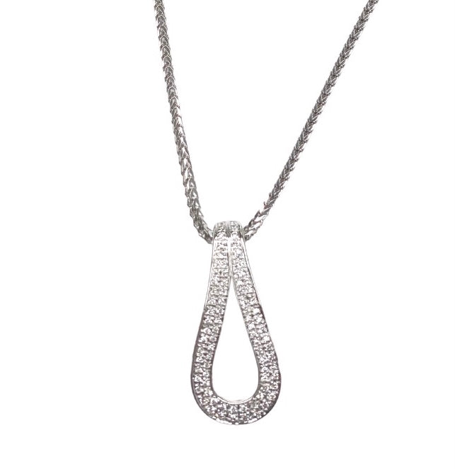 Fiamma 18k Gold & Diamond Pendant