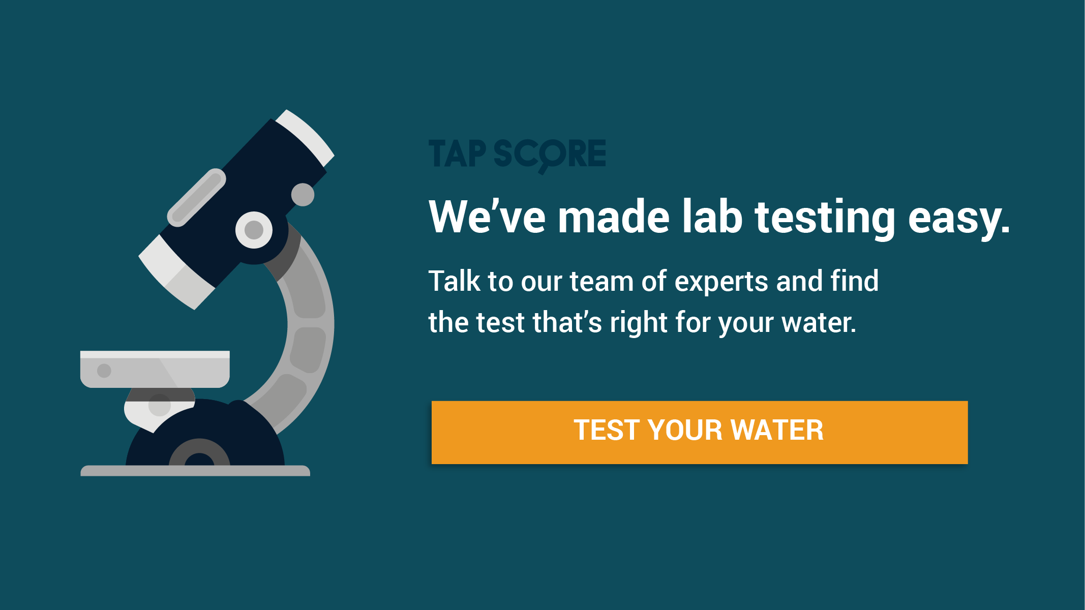 Test Your Water with Tap Score
