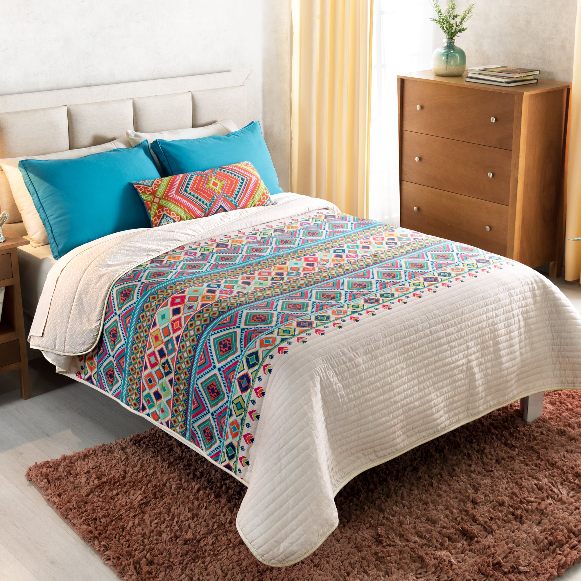 Boho Comforter Set Vianney Home Decor