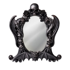 skull mirror