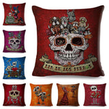 skull pillows