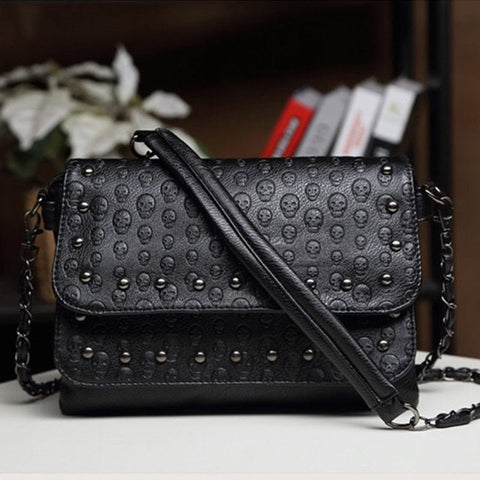 ladies skull handbags