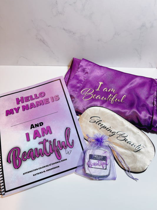 I am Beautiful Affirmation Coloring and Journaling Book – Unbreakable  Memories