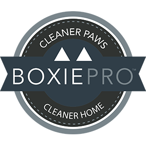 BoxiePro cat litter - cleaner paws = cleaner home