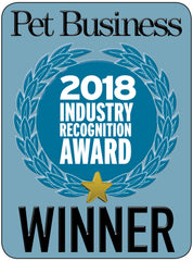 Pet Business 2018 Industry Recognition Award Winner!