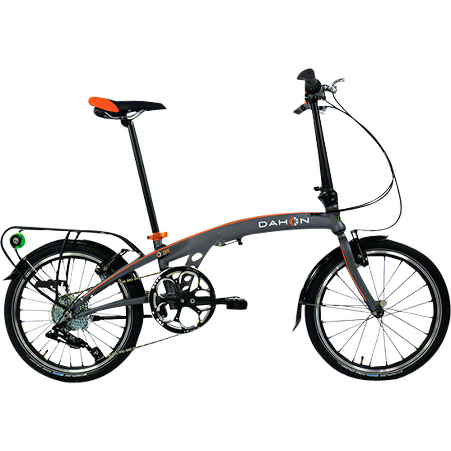 dahon-qix-d8-20-folding-bike-smoke-and-orange-sable-and-green-version-shown