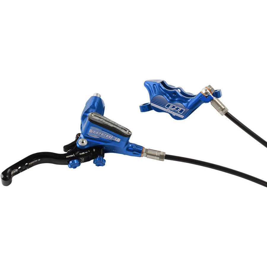 hope-tech-3-e4-disc-brake-and-lever-rear-hydraulic-post-mount-blue