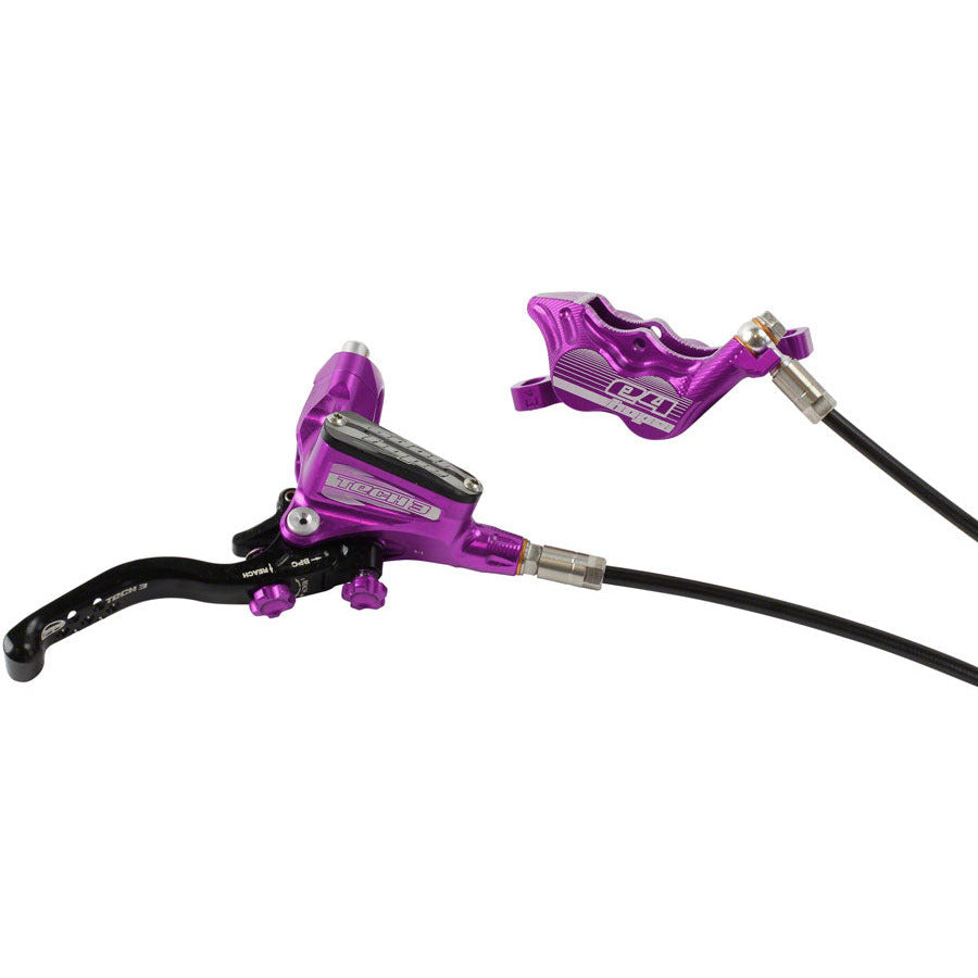 hope-tech-3-e4-disc-brake-and-lever-rear-hydraulic-post-mount-purple